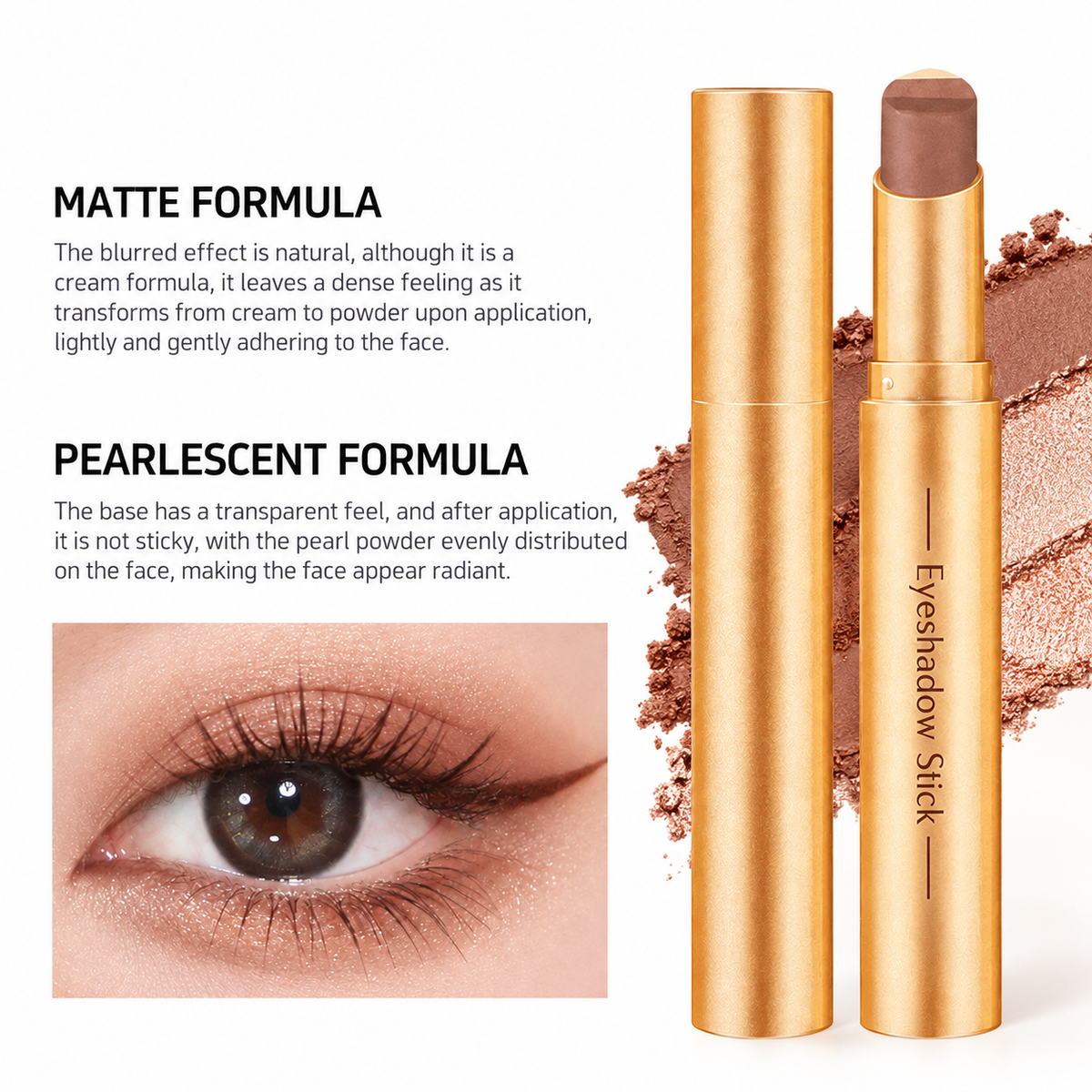 CHRISTMAS SPECIAL — Effortless 3 Color Eyeshadow Stick